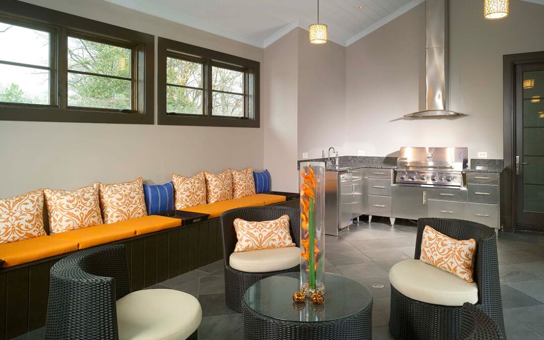 In-Town Atlanta Outdoor Kitchen