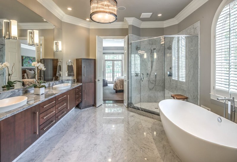 Modern Master Bath